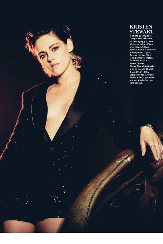 KRISTEN STEWART in Grazia Magazine, May 2018
