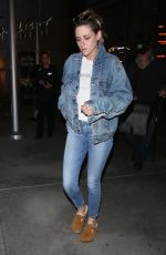KRISTEN STEWART in Jeans Out and About in Hollywood 05/23/2018