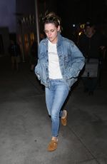KRISTEN STEWART in Jeans Out and About in Hollywood 05/23/2018