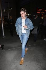 KRISTEN STEWART in Jeans Out and About in Hollywood 05/23/2018