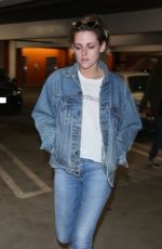 KRISTEN STEWART in Jeans Out and About in Hollywood 05/23/2018