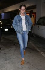 KRISTEN STEWART in Jeans Out and About in Hollywood 05/23/2018