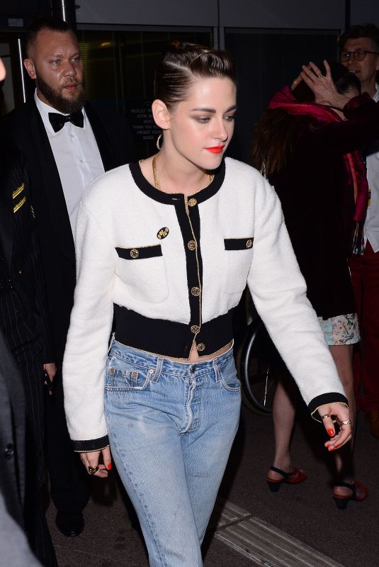 KRISTEN STEWART Leaves Palace Festival in Cannes 05/12/2018