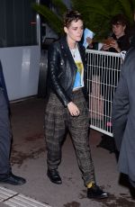 KRISTEN STEWART Leaves Palace Festival in Cannes 05/16/2018
