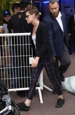 KRISTEN STEWART Leaves Palais Des Festivals in Cannes 05/10/2018