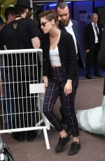 KRISTEN STEWART Leaves Palais Des Festivals in Cannes 05/10/2018