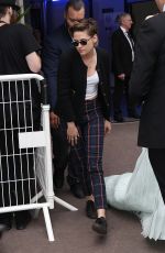 KRISTEN STEWART Leaves Palais Des Festivals in Cannes 05/10/2018