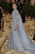 KRISTIN SCOTT THOMAS at MET Gala 2018 in New York 05/07/2018