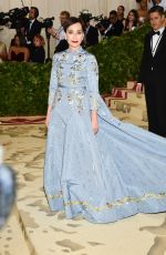 KRISTIN SCOTT THOMAS at MET Gala 2018 in New York 05/07/2018