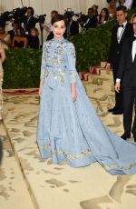 KRISTIN SCOTT THOMAS at MET Gala 2018 in New York 05/07/2018