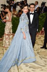 KRISTIN SCOTT THOMAS at MET Gala 2018 in New York 05/07/2018