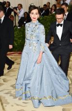 KRISTIN SCOTT THOMAS at MET Gala 2018 in New York 05/07/2018