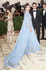 KRISTIN SCOTT THOMAS at MET Gala 2018 in New York 05/07/2018