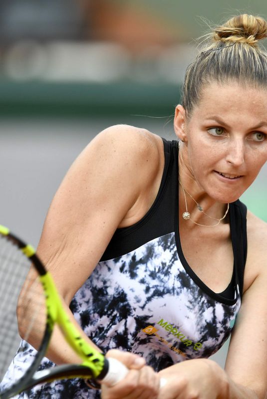 KRISTYNA PLISKOVA at French Open Tennis Tournament in Paris 05/29/2018