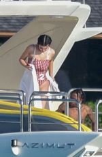 KYLIE JENNER in Swimsuit at a Yacht in Bahamas 05/01/2018