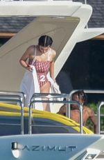 KYLIE JENNER in Swimsuit at a Yacht in Bahamas 05/01/2018