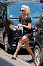LADY GAGA Heading to Her Studio in New York 05/25/2018