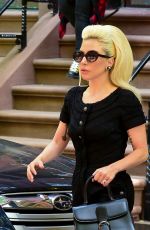 LADY GAGA Heading to Her Studio in New York 05/25/2018