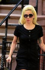 LADY GAGA Heading to Her Studio in New York 05/25/2018