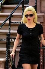 LADY GAGA Heading to Her Studio in New York 05/25/2018