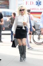 LADY GAGA Leaves a Studio in New York 05/26/2018