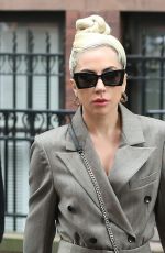 LADY GAGA Leaves Her Hotel in New York 05/28/2018