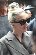 LADY GAGA Leaves Her Hotel in New York 05/28/2018