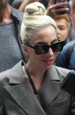 LADY GAGA Leaves Her Hotel in New York 05/28/2018