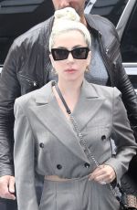 LADY GAGA Leaves Her Hotel in New York 05/28/2018