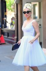 LADY GAGA Out and About in New York 05/24/2018