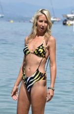 LADY VICTORIA HERVEY in Bikini at Keller Beach in Antibes 05/21/2018
