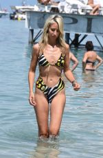 LADY VICTORIA HERVEY in Bikini at Keller Beach in Antibes 05/21/2018