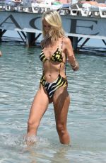 LADY VICTORIA HERVEY in Bikini at Keller Beach in Antibes 05/21/2018