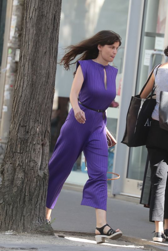 LAETITIA CASTA Out and About in Paris 05/07/2018