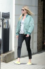 LARA STONE Out in London 05/13/2018