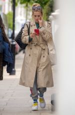 LAURA BAILEY Out and About in London 05/03/2018