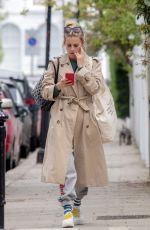 LAURA BAILEY Out and About in London 05/03/2018