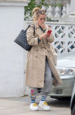 LAURA BAILEY Out and About in London 05/03/2018