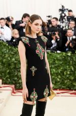 LAURA LOVE at MET Gala 2018 in New York 05/07/2018