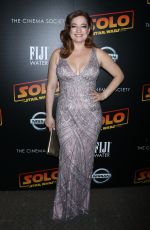 LAURA MICHELLE KELLY at Solo: A Star Wars Story Premiere After-party in New York 05/21/2018