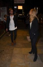 LAURA WHITMORE Arrives at Kinky Boots Gala Performance in London 05/29/2018