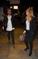 LAURA WHITMORE Arrives at Kinky Boots Gala Performance in London 05/29/2018