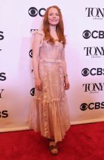 LAUREN AMBROSE at Tony Awards Nominees Photocall in New York 05/02/2018