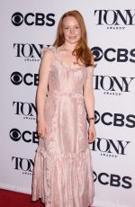LAUREN AMBROSE at Tony Awards Nominees Photocall in New York 05/02/2018