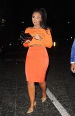 LAUREN GOODGER Leaves Sexy Fish Restaurant in London 05/26/2018