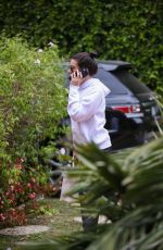 LEA MICHELE Arrives at a Friends House in Beverly Hills 05/11/2018