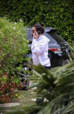 LEA MICHELE Arrives at a Friends House in Beverly Hills 05/11/2018