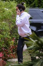 LEA MICHELE Arrives at a Friends House in Beverly Hills 05/11/2018