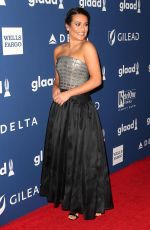 LEA MICHELE at 2018 Glaad Media Awards in New York 05/05/2018