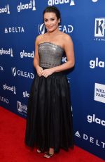 LEA MICHELE at 2018 Glaad Media Awards in New York 05/05/2018